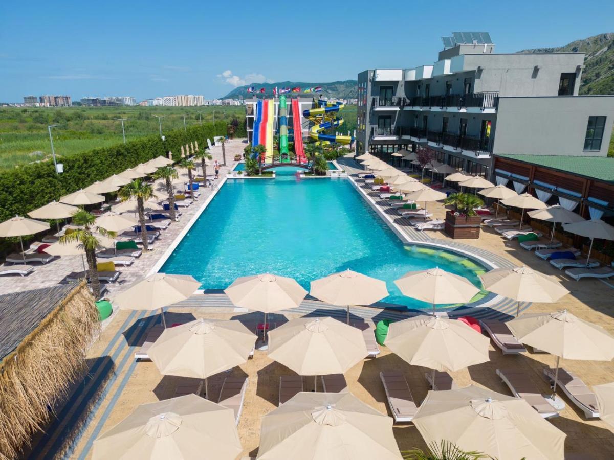 Hotel Nuevo Deluxe Shëngjin Exteriér fotografie