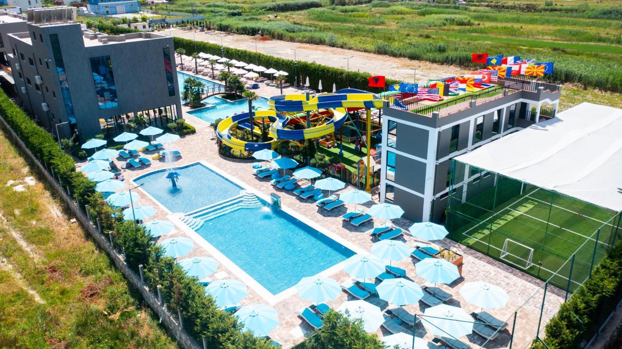 Hotel Nuevo Deluxe Shëngjin Exteriér fotografie