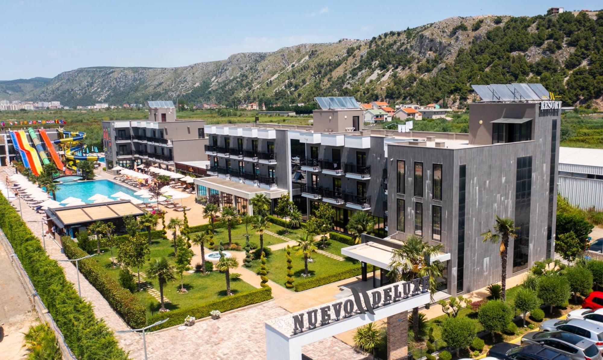 Hotel Nuevo Deluxe Shëngjin Exteriér fotografie
