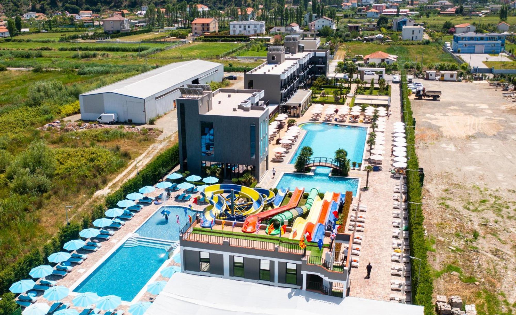 Hotel Nuevo Deluxe Shëngjin Exteriér fotografie