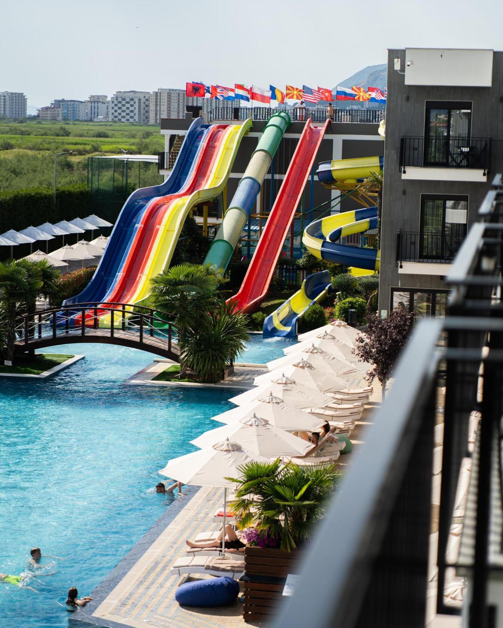 Hotel Nuevo Deluxe Shëngjin Exteriér fotografie